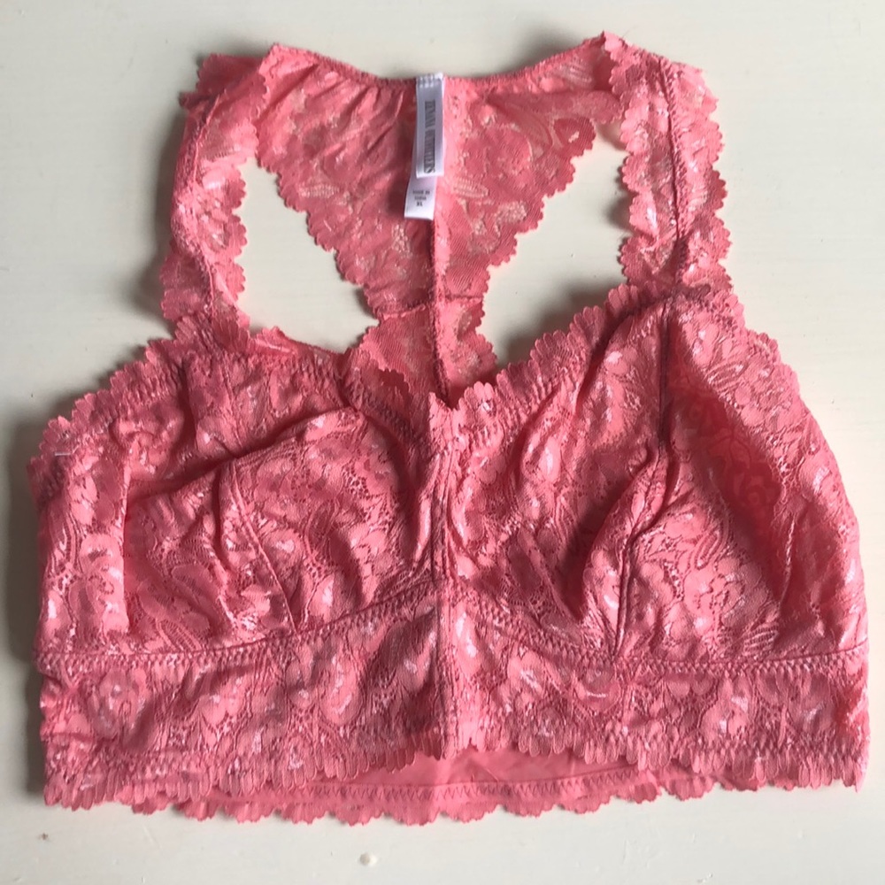 Zenana Outfitters Beautiful Pink Lace Bra